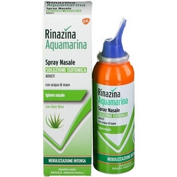 Rinazina Aquamarina Isotonica Aloe Spray Nebulizzazione Intensa 100mL - Pagina prodotto: https://www.farmamica.com/store/dettview.php?id=10859