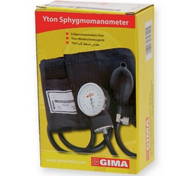 Gima Yton Sphygmomanometer Aneroid 32720 - Product page: https://www.farmamica.com/store/dettview_l2.php?id=10868
