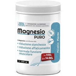 Magnesio Puro Sanavita 150g - Pagina prodotto: https://www.farmamica.com/store/dettview.php?id=10960
