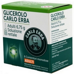 Glicerolo Carlo Erba Adulti Microclismi 6x6,75g - Pagina prodotto: https://www.farmamica.com/store/dettview.php?id=10963