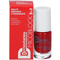 Dermovitamina Micoblock Red Nail Polish 5mL - Product page: https://www.farmamica.com/store/dettview_l2.php?id=10974