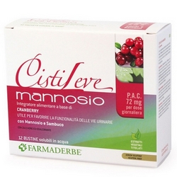 Cistileve Mannose Sachets 48g - Product page: https://www.farmamica.com/store/dettview_l2.php?id=10992