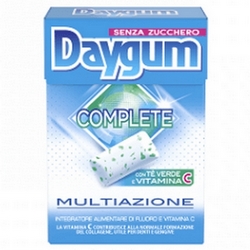 Daygum Complete Chewing Gum 30g - Product page: https://www.farmamica.com/store/dettview_l2.php?id=10999