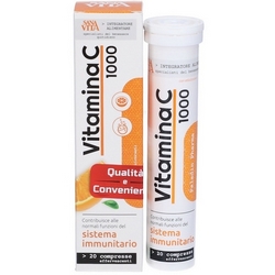 Sanavita Vitamina C Compresse Effervescenti 80g - Pagina prodotto: https://www.farmamica.com/store/dettview.php?id=11015