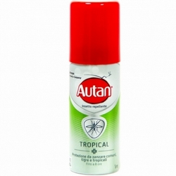 Autan Tropical Spray 50mL - Pagina prodotto: https://www.farmamica.com/store/dettview.php?id=11024