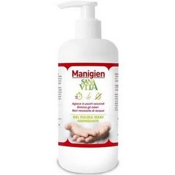 Sanavita Manigien Gel Igienizzante Mani 1000mL - Pagina prodotto: https://www.farmamica.com/store/dettview.php?id=11038