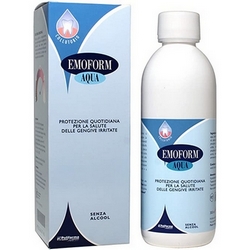 Emoform Aqua Mouthwash Delicate Taste 300mL - Product page: https://www.farmamica.com/store/dettview_l2.php?id=11162