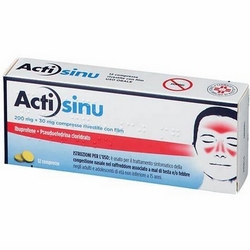 Actisinu Tablets Coated - Product page: https://www.farmamica.com/store/dettview_l2.php?id=11170