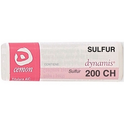 Sulfur 200CH Globuli CeMON - Pagina prodotto: https://www.farmamica.com/store/dettview.php?id=11236