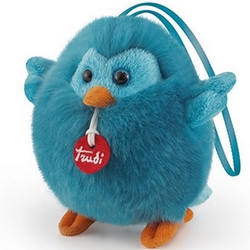 Trudi Charm Light Blue Birdie Peluche - Product page: https://www.farmamica.com/store/dettview_l2.php?id=11243