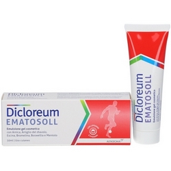 Dicloreum Ematosoll Cosmetic Gel 50mL - Product page: https://www.farmamica.com/store/dettview_l2.php?id=11329