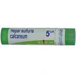 Hepar Sulphuris Calcareum 5CH Granules - Product page: https://www.farmamica.com/store/dettview_l2.php?id=11366