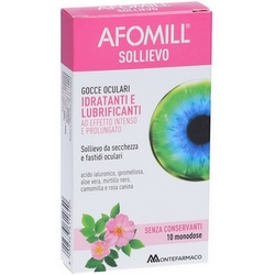 Afomill Sollievo Gocce Oculari Monodose 10x0,5mL - Pagina prodotto: https://www.farmamica.com/store/dettview.php?id=11401