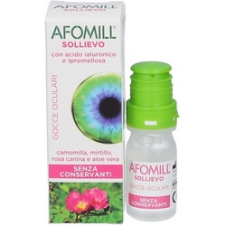 Afomill Relief Eye Drops 10mL - Product page: https://www.farmamica.com/store/dettview_l2.php?id=11402