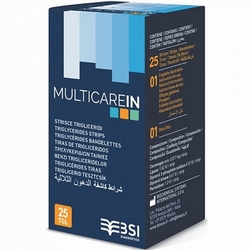 multiCare-in Triglycerides Strips 25Pieces - Product page: https://www.farmamica.com/store/dettview_l2.php?id=11418