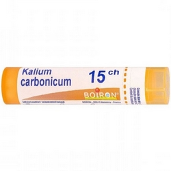 Kalium Carbonicum 15CH Granuli - Pagina prodotto: https://www.farmamica.com/store/dettview.php?id=11439