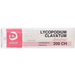 Lycopodium Clavatum 200CH Globuli CeMON - Pagina prodotto: https://www.farmamica.com/store/dettview.php?id=11501