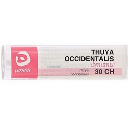 Thuya Occidentalis 30CH Granules CeMON - Product page: https://www.farmamica.com/store/dettview_l2.php?id=11506