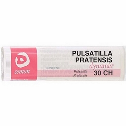 Pulsatilla 30CH Granules CeMON - Product page: https://www.farmamica.com/store/dettview_l2.php?id=11516