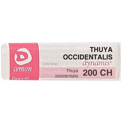 Thuya Occidentalis 200CH Globules CeMON - Product page: https://www.farmamica.com/store/dettview_l2.php?id=11518