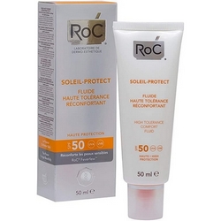 RoC Soleil-Protect Face Fluid Comfort High Tolerance SPF50 50mL - Product page: https://www.farmamica.com/store/dettview_l2.php?id=11525