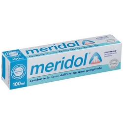 Meridol Dentifricio 100mL - Pagina prodotto: https://www.farmamica.com/store/dettview.php?id=11531