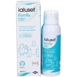 Ialuset Family Body Cream Pressurized Bottle 100mL - Product page: https://www.farmamica.com/store/dettview_l2.php?id=11579