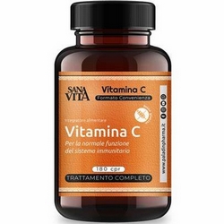 Sanavita Vitamina C 180 Compresse 128g - Pagina prodotto: https://www.farmamica.com/store/dettview.php?id=11707