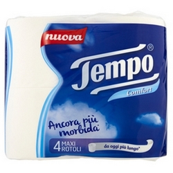 Tempo Comfort Carta Igienica Maxi-Rotoli - Pagina prodotto: https://www.farmamica.com/store/dettview.php?id=11711