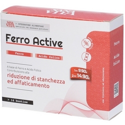 Ferro Active Sanavita Bustine 14x10mL - Pagina prodotto: https://www.farmamica.com/store/dettview.php?id=11725