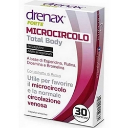 Drenax Forte Microcircolo Total Body Compresse 33g - Pagina prodotto: https://www.farmamica.com/store/dettview.php?id=11731