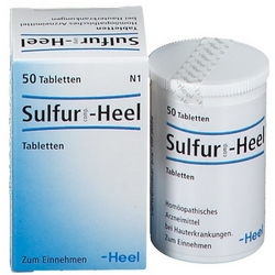 Sulphur-Heel Tablets - Product page: https://www.farmamica.com/store/dettview_l2.php?id=11749