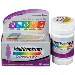 Multicentrum Woman 50 More 60 Tablets 98g - Product page: https://www.farmamica.com/store/dettview_l2.php?id=11756