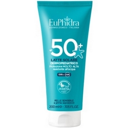 EuPhidra Dermopediatric Sun Milk SPF50 200mL - Product page: https://www.farmamica.com/store/dettview_l2.php?id=11786