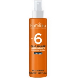 EuPhidra Tanning Body Sun Oil SPF6 150mL - Product page: https://www.farmamica.com/store/dettview_l2.php?id=11793