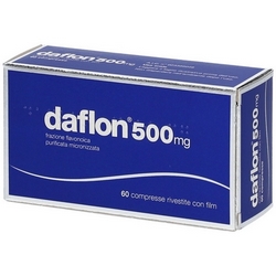 Daflon 500 60 Compresse Rivestite - Pagina prodotto: https://www.farmamica.com/store/dettview.php?id=11821