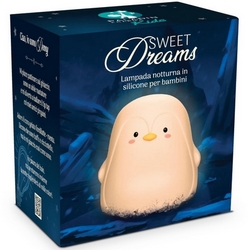 Paladin Pharma Sweet Dreams Pinguino Lampada Notturna Silicone 27043 - Pagina prodotto: https://www.farmamica.com/store/dettview.php?id=11854