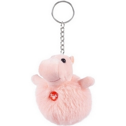 Trudi Keychain Bubbly Hippopotamus Pink 55495 - Product page: https://www.farmamica.com/store/dettview_l2.php?id=11916
