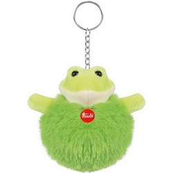 Trudi Keychain Bubbly Green Frog 55492 - Product page: https://www.farmamica.com/store/dettview_l2.php?id=11920