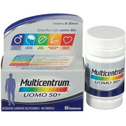 Multicentrum Uomo 50 Piu 60 Compresse 80g - Pagina prodotto: https://www.farmamica.com/store/dettview.php?id=11961