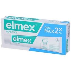 Elmex Sensitive Dentifricio Denti Sensibili 2 Tubi 2x75mL - Pagina prodotto: https://www.farmamica.com/store/dettview.php?id=11988