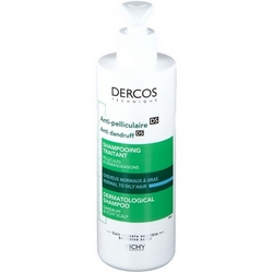 Dercos Anti-Dandruff Shampoo for Oily Hair 400mL - Product page: https://www.farmamica.com/store/dettview_l2.php?id=12010