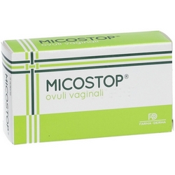 Micostop Vaginal Ovules Medical Device 20g - Product page: https://www.farmamica.com/store/dettview_l2.php?id=12034