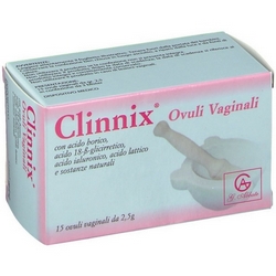 Clinnix Vaginal Ovules 15x2g - Product page: https://www.farmamica.com/store/dettview_l2.php?id=12064