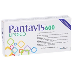 Pantavis 600 Lipoico Compresse 29,7g - Pagina prodotto: https://www.farmamica.com/store/dettview.php?id=12104