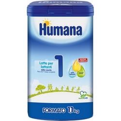 Humana 1 Powder 1100g - Product page: https://www.farmamica.com/store/dettview_l2.php?id=12255