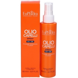 EuPhidra Olio Capelli Spray UVA UVB 150mL - Pagina prodotto: https://www.farmamica.com/store/dettview.php?id=12301