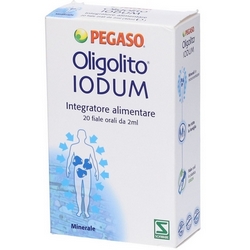 Oligolito Iodum Fiale Sublinguali 20x2mL - Pagina prodotto: https://www.farmamica.com/store/dettview.php?id=1680