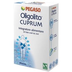 Oligolito Cuprum Fiale Sublinguali 20x2mL - Pagina prodotto: https://www.farmamica.com/store/dettview.php?id=1681