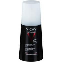 Vichy Homme Deodorant Vaporizer Ultra-Fresh 100mL - Product page: https://www.farmamica.com/store/dettview_l2.php?id=1960